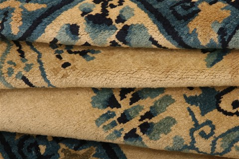 Asian Inspired Blue Hand Knotted 31 X 410 Area Rug 100-26820 Image 13