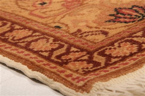 Kayseri Brown Hand Knotted 211 X 47 Area Rug 100-26821 Image 1