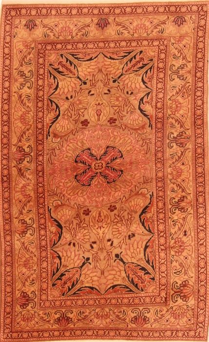 Kayseri Brown Hand Knotted 211 X 47 Area Rug 100-26821 Image 0