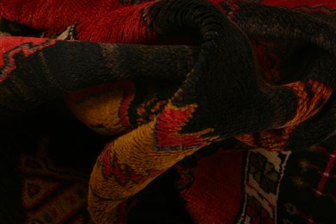 Kurdi Red Hand Knotted 37 X 65 Area Rug 100-26823 Image 2