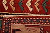 Kazak Red Hand Knotted 42 X 51  Area Rug 100-26825 Thumb 7