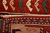 Kazak Red Hand Knotted 42 X 51 Area Rug 100-26825 Thumb 7