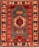 Kazak Red Hand Knotted 42 X 51 Area Rug 100-26825 Thumb 0