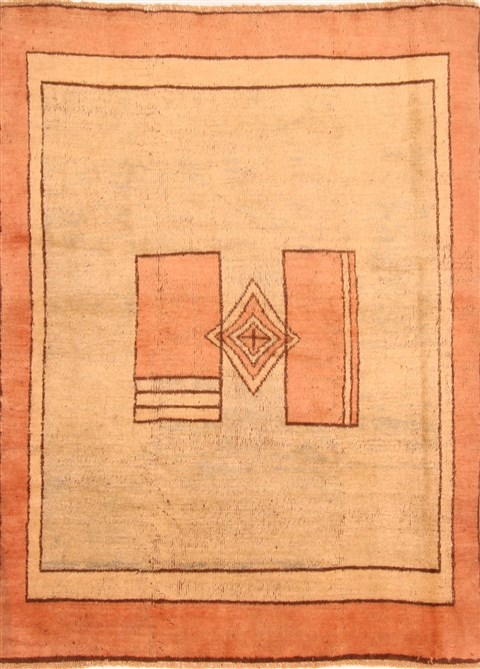 Kazak Beige Hand Knotted 44 X 510  Area Rug 100-26827 Image 0