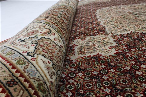 Mahi Beige Hand Knotted 59 X 80 Area Rug 250-26828 Image 2