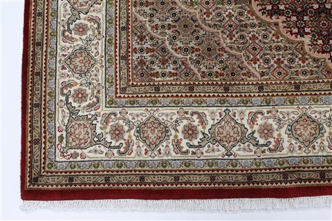 Mahi Beige Hand Knotted 59 X 80 Area Rug 250-26828 Image 8