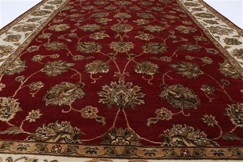 Kashan Beige Hand Knotted 55 X 82 Area Rug 250-26829 Image 3