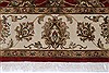 Kashan Beige Hand Knotted 55 X 82  Area Rug 250-26829 Thumb 4