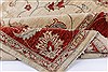 Pishavar Beige Hand Knotted 59 X 79  Area Rug 250-26833 Thumb 4