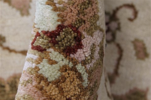 Chobi Beige Hand Knotted 57 X 710 Area Rug 250-26834 Image 11
