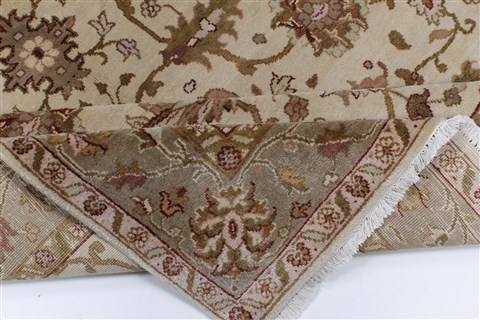 Chobi Beige Hand Knotted 57 X 710 Area Rug 250-26834 Image 2