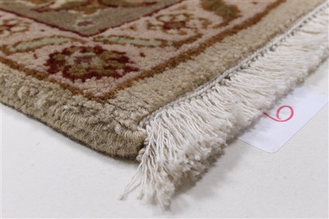 Chobi Beige Hand Knotted 57 X 710 Area Rug 250-26834 Image 7