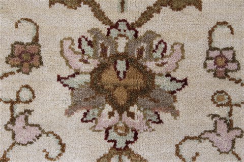 Chobi Beige Hand Knotted 57 X 710 Area Rug 250-26834 Image 9