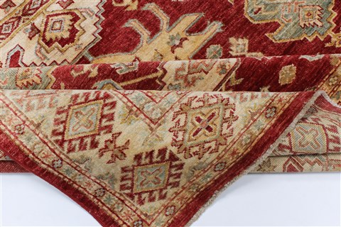 Kazak Yellow Hand Knotted 58 X 79 Area Rug 250-26836 Image 12