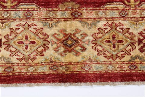 Kazak Yellow Hand Knotted 58 X 79 Area Rug 250-26836 Image 3