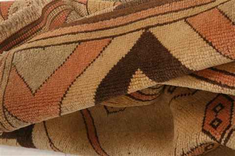 Gabbeh Brown Hand Knotted 49 X 611 Area Rug 100-26838 Image 1