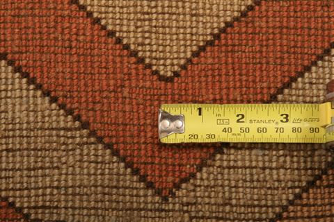 Gabbeh Brown Hand Knotted 49 X 611 Area Rug 100-26838 Image 3