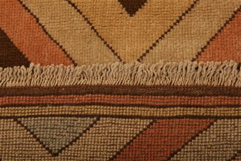 Gabbeh Brown Hand Knotted 49 X 611 Area Rug 100-26838 Image 4