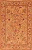 Tabriz Brown Hand Knotted 40 X 60 Area Rug 100-26839 Thumb 0