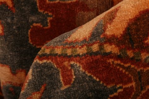 Kurdi Red Hand Knotted 42 X 610 Area Rug 100-26840 Image 3