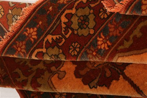 Kurdi Red Hand Knotted 42 X 610 Area Rug 100-26840 Image 6