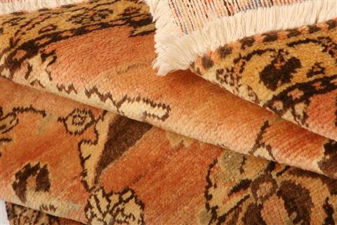Hamedan Brown Hand Knotted 46 X 66 Area Rug 100-26842 Image 4
