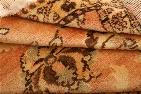 Hamedan Brown Hand Knotted 46 X 66 Area Rug 100-26842 Image 5