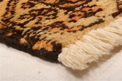 Hamedan Brown Hand Knotted 46 X 66 Area Rug 100-26842 Image 8
