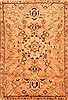 Hamedan Brown Hand Knotted 46 X 66 Area Rug 100-26842 Thumb 0