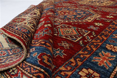Kazak Blue Hand Knotted 57 X 78 Area Rug 250-26843 Image 10