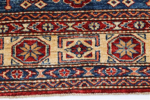 Kazak Blue Hand Knotted 57 X 78 Area Rug 250-26843 Image 3