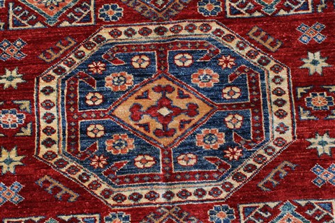 Kazak Blue Hand Knotted 57 X 78 Area Rug 250-26843 Image 4