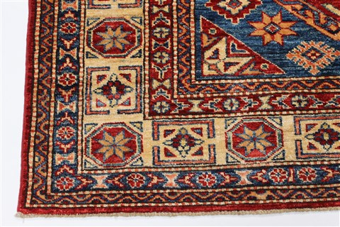 Kazak Blue Hand Knotted 57 X 78 Area Rug 250-26843 Image 5