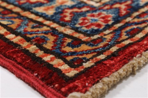 Kazak Blue Hand Knotted 57 X 78 Area Rug 250-26843 Image 6