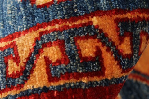 Kazak Blue Hand Knotted 57 X 78 Area Rug 250-26843 Image 7