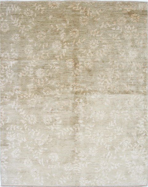 Gabbeh Beige Hand Knotted 66 X 81 Area Rug 250-26848 Image 0