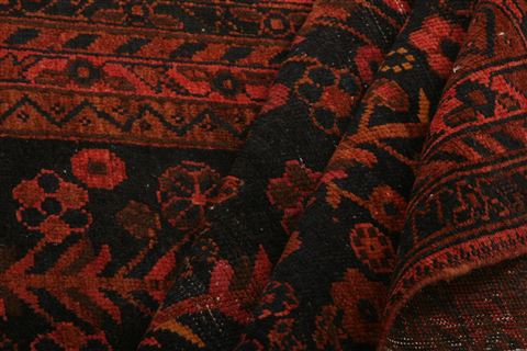 Shiraz Red Hand Knotted 310 X 62 Area Rug 100-26849 Image 4