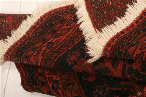 Shiraz Red Hand Knotted 310 X 62 Area Rug 100-26849 Image 5