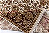 Kashan Beige Hand Knotted 56 X 711  Area Rug 250-26850 Thumb 1