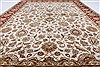 Kashan Beige Hand Knotted 56 X 711  Area Rug 250-26850 Thumb 3