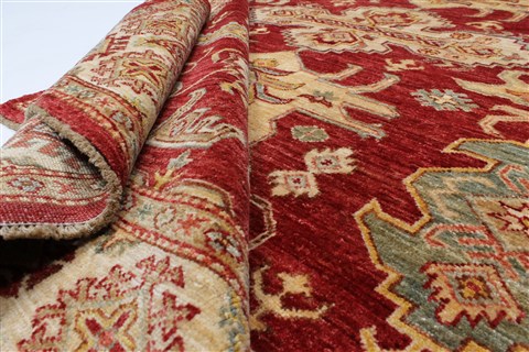 Kazak Red Hand Knotted 58 X 81 Area Rug 250-26851 Image 12