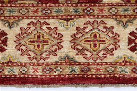 Kazak Red Hand Knotted 58 X 81 Area Rug 250-26851 Image 4
