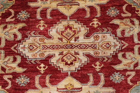 Kazak Red Hand Knotted 58 X 81 Area Rug 250-26851 Image 5