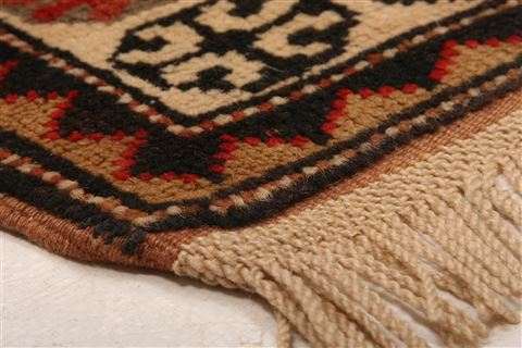Kazak White Hand Knotted 311 X 73 Area Rug 253-26852 Image 5