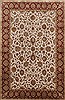 Kashan Beige Hand Knotted 54 X 82  Area Rug 250-26853 Thumb 0