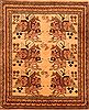 Afshar Brown Hand Knotted 41 X 410 Area Rug 100-26854 Thumb 0