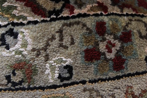 Kashmar Beige Hand Knotted 55 X 80 Area Rug 250-26856 Image 11