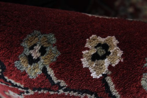 Kashmar Beige Hand Knotted 55 X 80 Area Rug 250-26856 Image 13