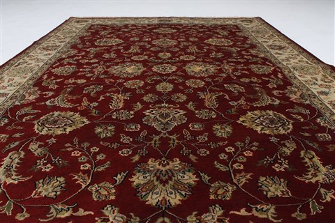 Kashmar Beige Hand Knotted 55 X 80 Area Rug 250-26856 Image 4