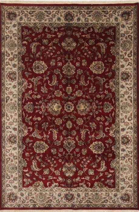 Kashmar Beige Hand Knotted 55 X 80 Area Rug 250-26856 Image 0